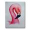 Designart - Portrait of Pink Flamingo IV - Farmhouse Canvas Wall Art Print